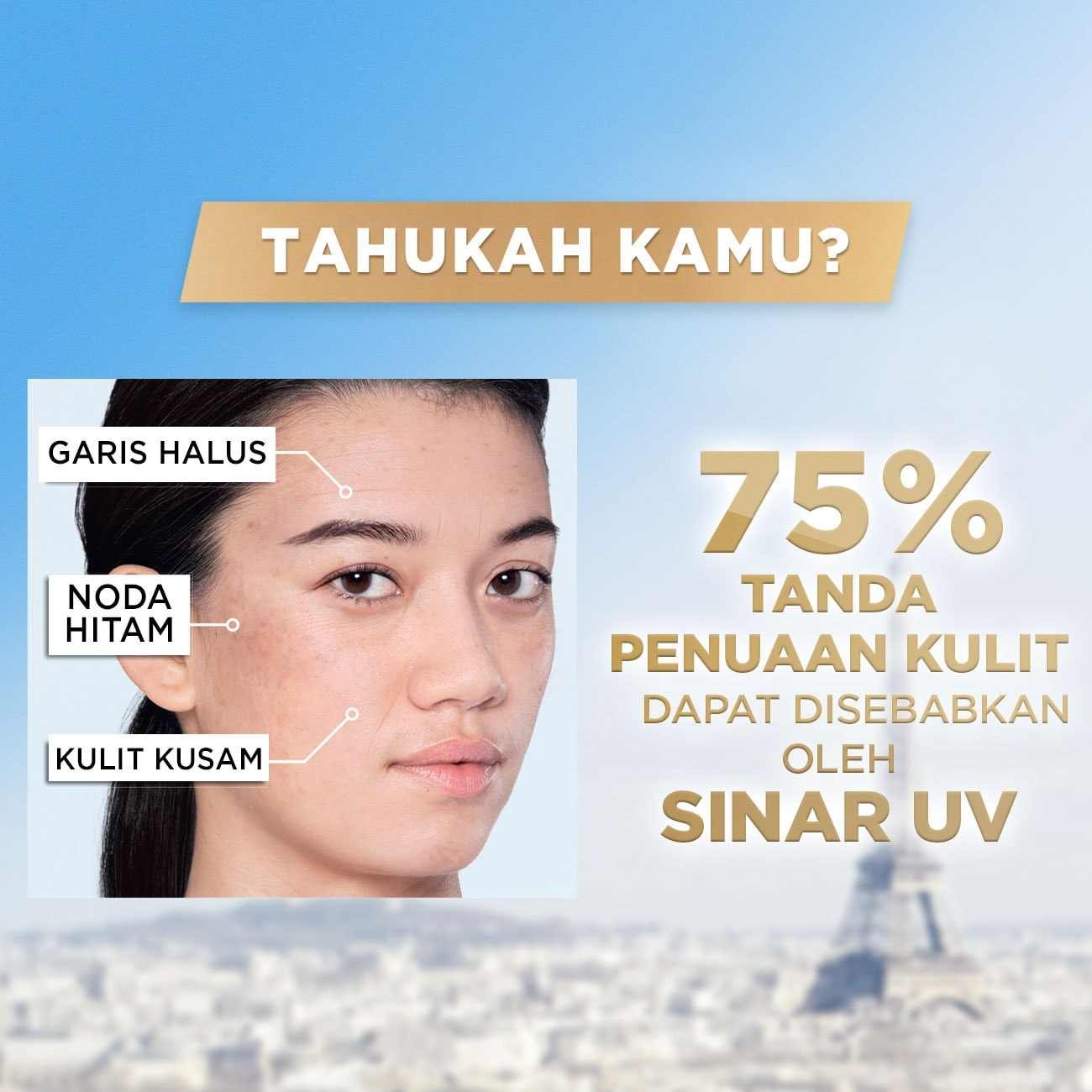 Tanda Penuaan Kulit Disebabkan Sinar UV Min